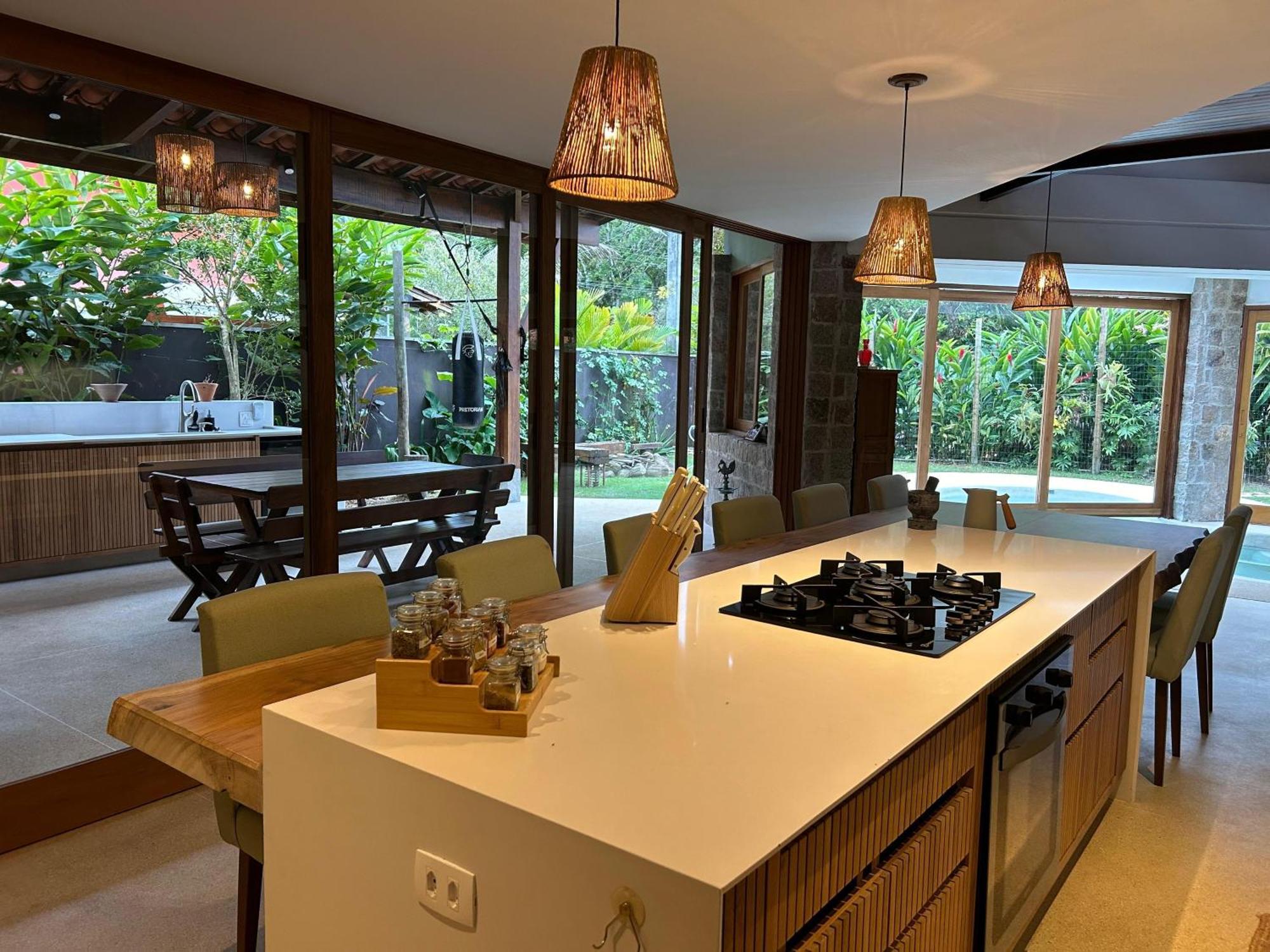 Casa de férias Casa Em Itamambuca - Conforto E Luxo A Beira Mar